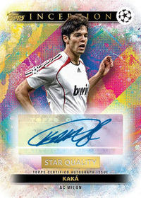 2024-25 Topps Inception UEFA Club Competitions Soccer Hobby Box