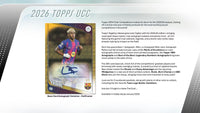2025-26 Topps UEFA Club Competitions Soccer Hobby Box