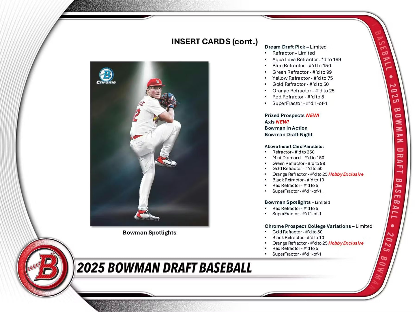 2025 Topps Bowman Draft Baseball Hobby Box