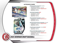 2025 Topps Bowman Draft Baseball Hobby Box