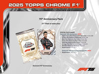 2025 Topps Chrome F1 Hobby Box