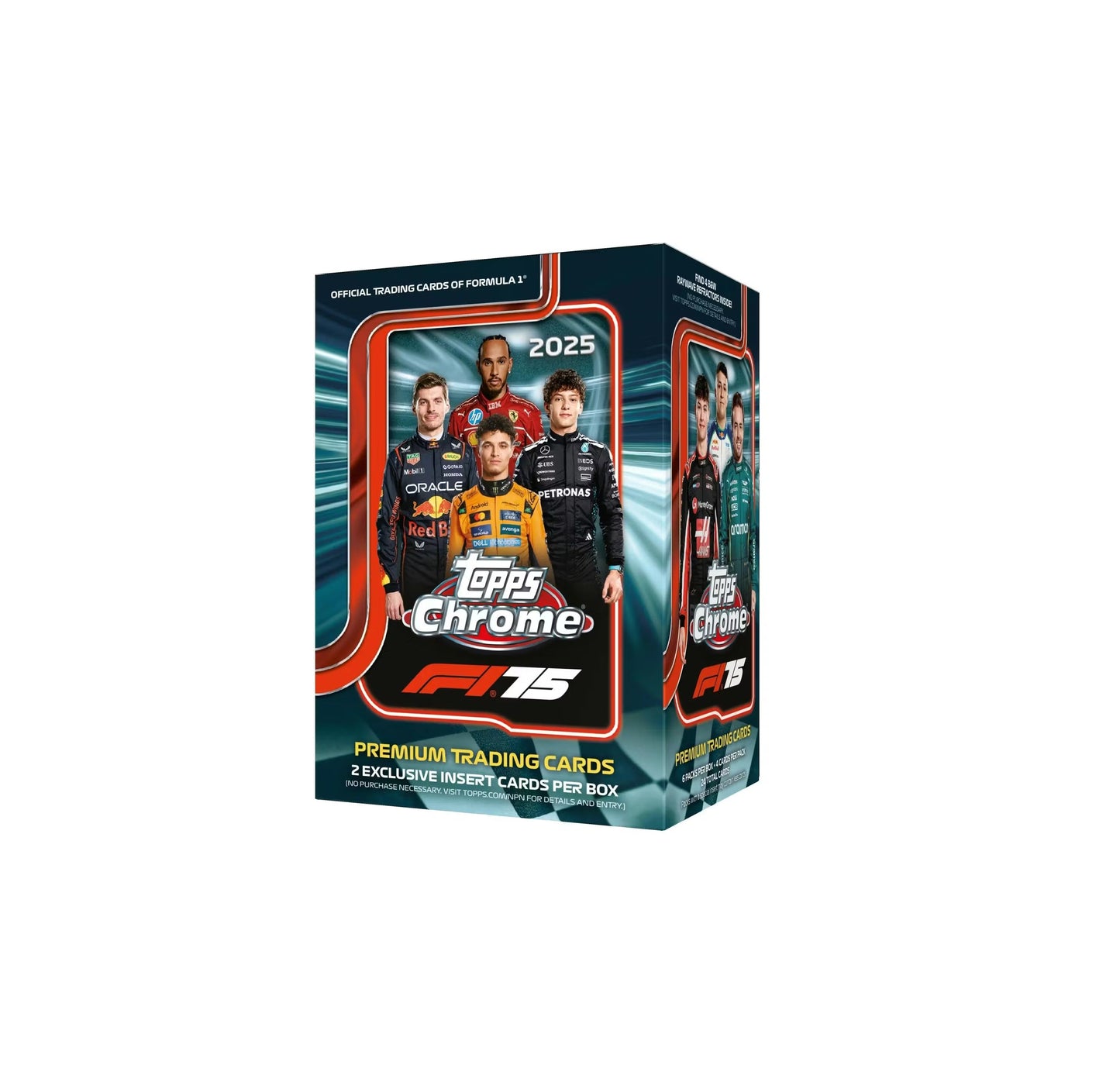 2025 Topps Chrome F1 Blaster Box