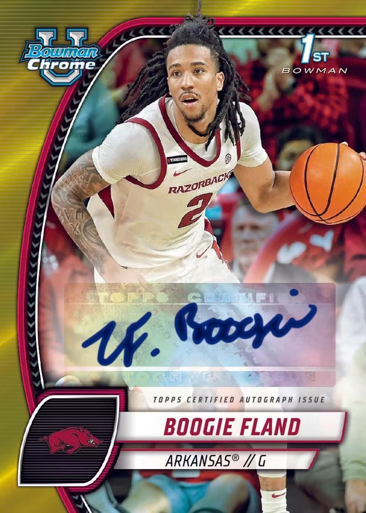 2024-25 Bowman Chrome University Basketball Hobby Box