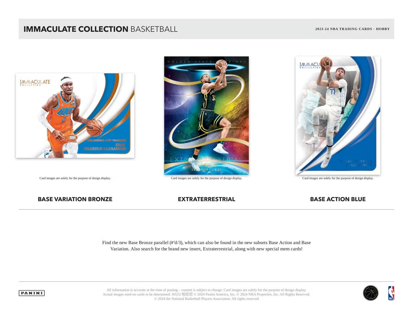 2023-24 Panini Immaculate Basketball Hobby Box