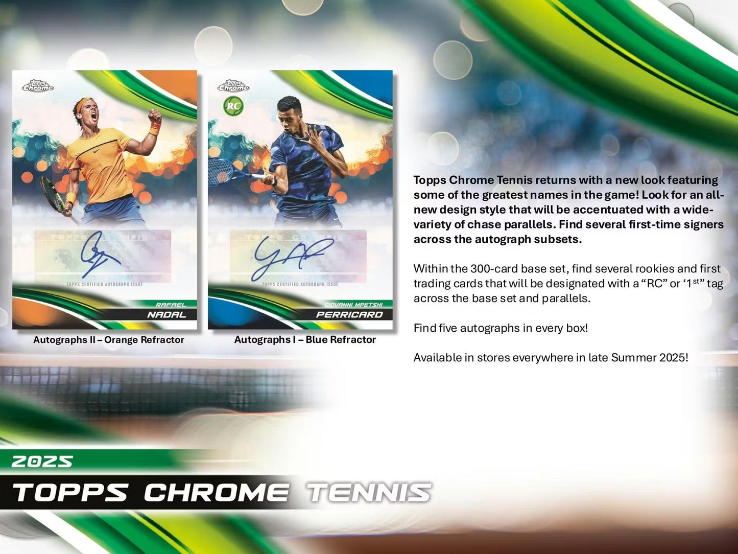 2025 Topps Chrome Tennis Breakers Delight Box