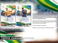 2025 Topps Chrome Tennis Breakers Delight Box