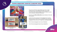 2026 Topps Chrome EPL Soccer Hobby Box