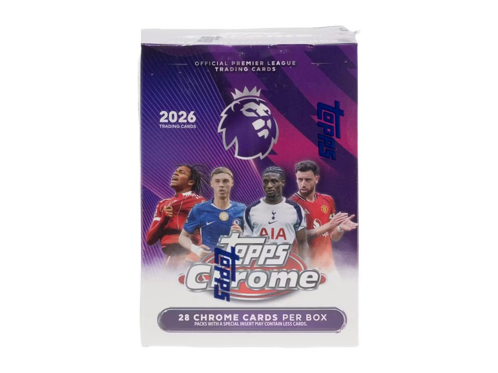 2026 Topps Chrome EPL Soccer Blaster Box