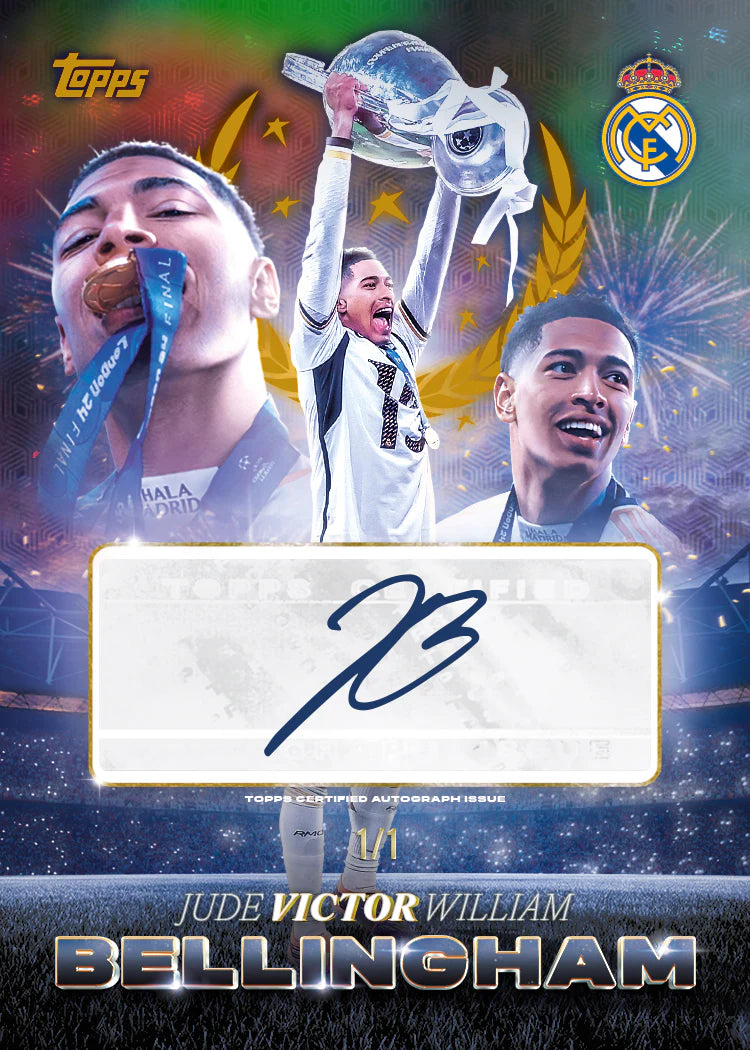 2025-26 Topps Los Blancos Real Madrid Box
