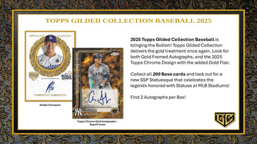 2025 Topps Gilded Collection Baseball Hobby Box