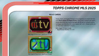 2025 Topps Chrome MLS Major League Hobby Box