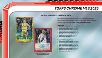 2025 Topps Chrome MLS Major League Hobby Box