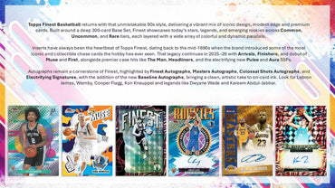 2025-26 Topps Finest Basketball Hobby Box