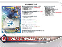 2025 Topps Bowman Baseball Hobby Box