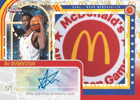 2025 Topps Chrome McDonald's All American Basketball Hobby Box