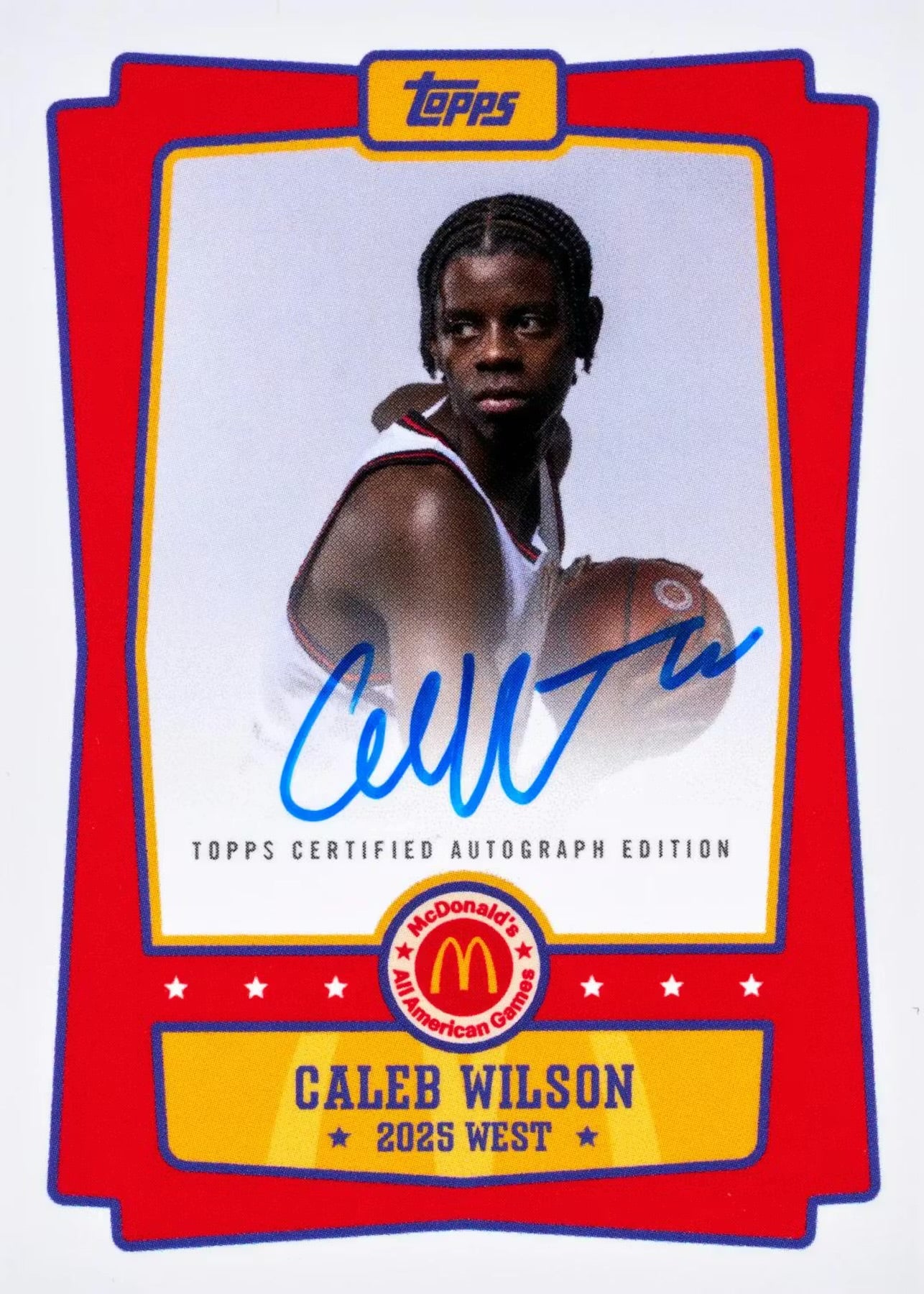 2025 Topps Chrome McDonald's All American Basketball Mega Box