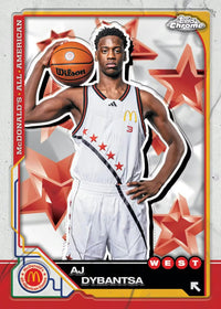 2025 Topps Chrome McDonald's All American Basketball Mega Box