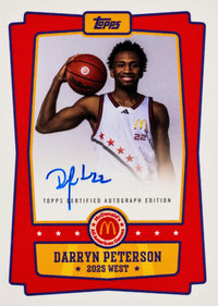 2025 Topps Chrome McDonald's All American Basketball Mega Box