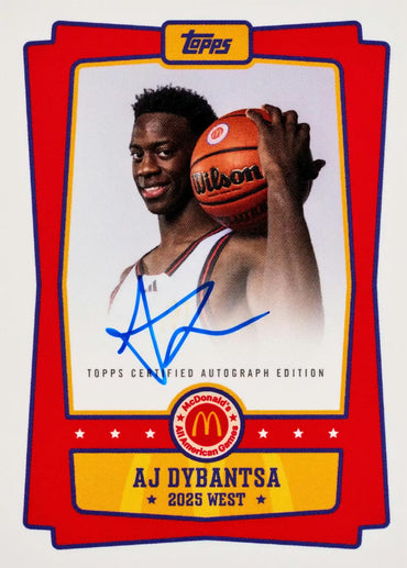 2025 Topps Chrome McDonald's All American Basketball Mega Box