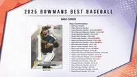 2025 Bowman's Best Baseball Hobby Box