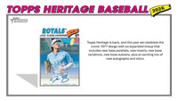 2026 Topps Heritage Baseball Blaster Box