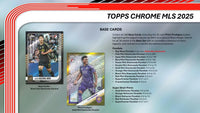2025 Topps Chrome MLS Blaster Box