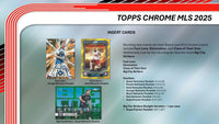 2025 Topps Chrome MLS Blaster Box