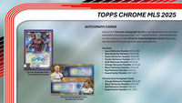 2025 Topps Chrome MLS Blaster Box