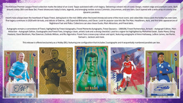 2026 Topps Finest EPL Hobby Box