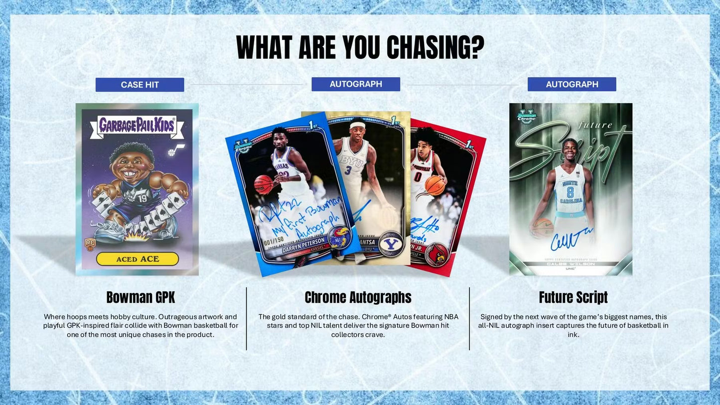 2025-26 Bowman Basketball Blaster Box