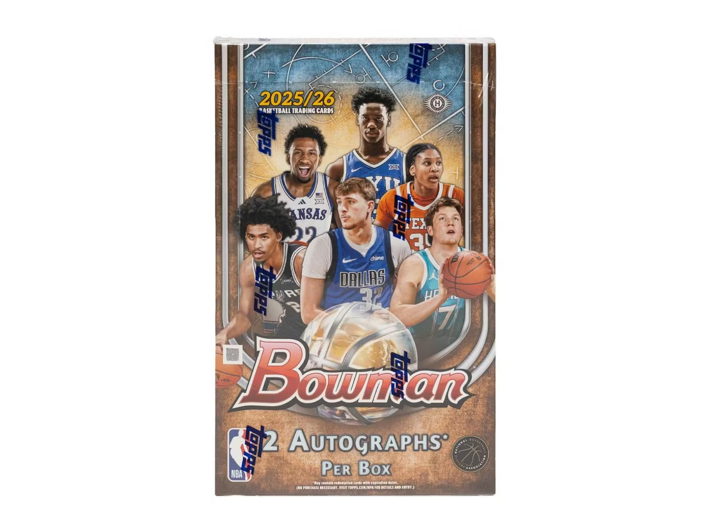 2025-26 Topps Bowman Basketball Hobby Box