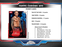 2025 Topps Chrome UFC Hobby Box
