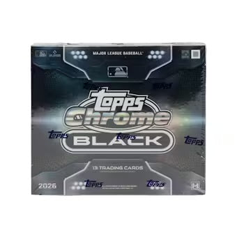 2026 Topps Chrome Black Baseball Hobby Box