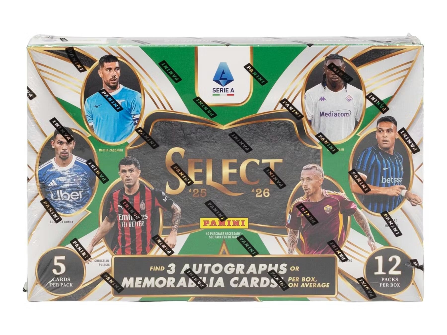 2025-26 Panini Select Serie A Soccer Hobby Box