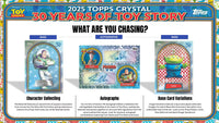 2025 Topps Crystal 30 Years of Toy Story Hobby Box