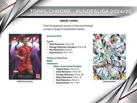 2024-25 Topps Chrome Bundesliga Hobby Box