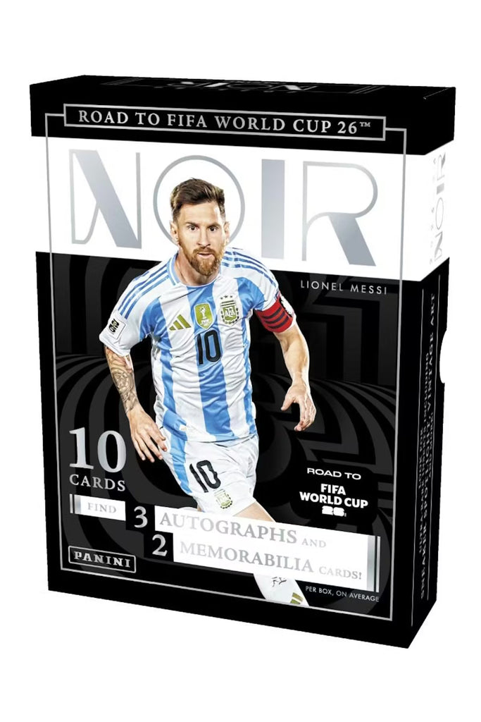 2025-26 Noir Road to FIFA World Cup Soccer Hobby Box