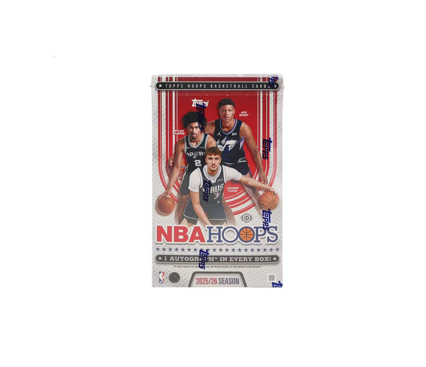 2025-26 Topps Hoops Basketball Hobby Box