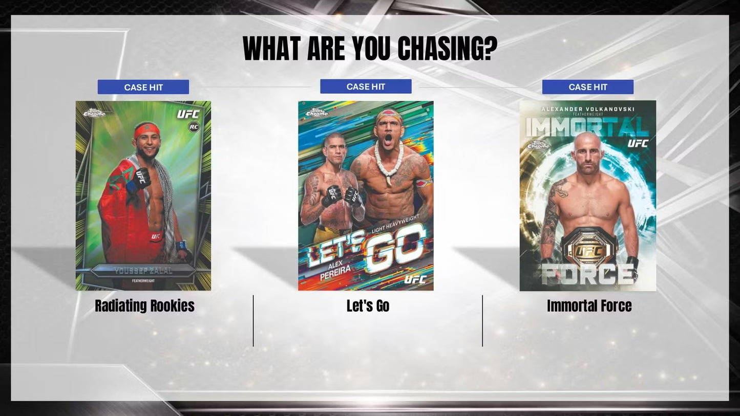 2026 Topps Chrome UFC Blaster Box