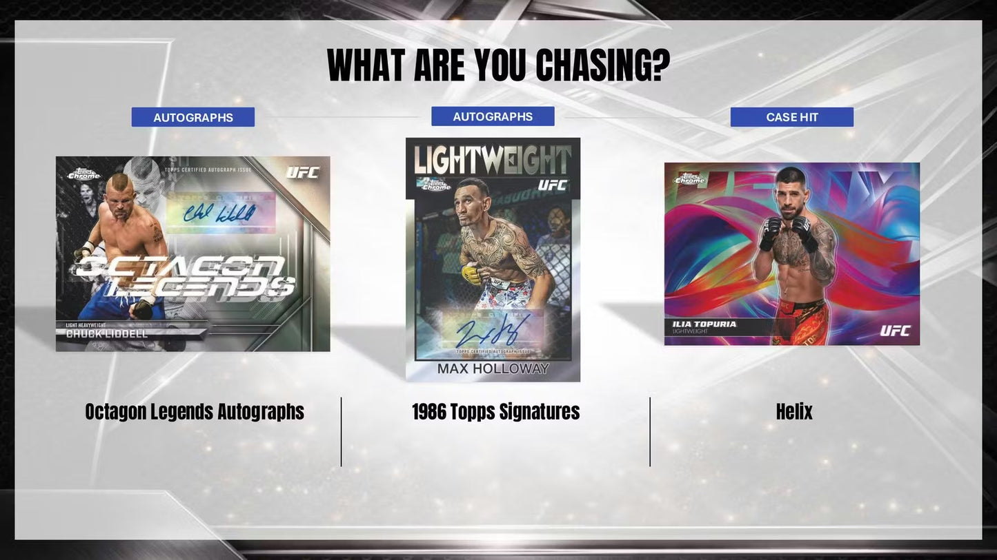 2026 Topps Chrome UFC Blaster Box