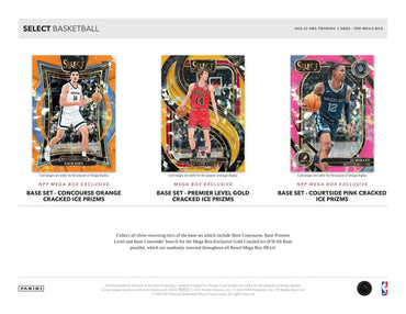 2024-25 Panini Select Basketball Mega Box