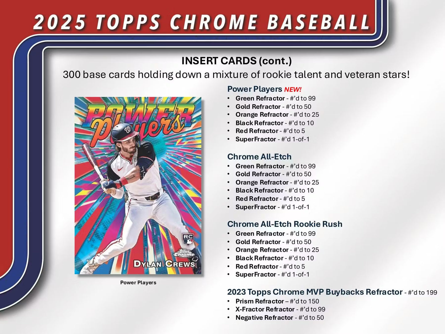 2025 Topps Chrome Baseball Jumbo Box