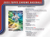 2025 Topps Chrome Baseball Jumbo Box