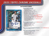 2025 Topps Chrome Baseball Jumbo Box