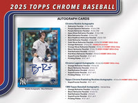 2025 Topps Chrome Baseball Hobby Box