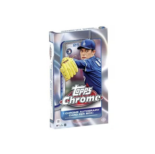 2025 Topps Chrome Baseball Hobby Box