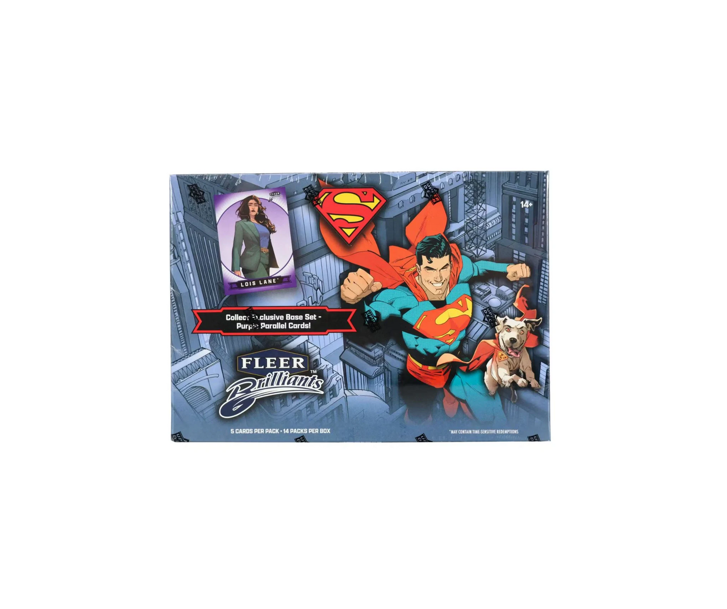2025 Upper Deck Fleer Brilliants Superman Mega Box