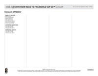 2025-26 Panini Noir Road to FIFA World Cup Soccer Hobby International Box