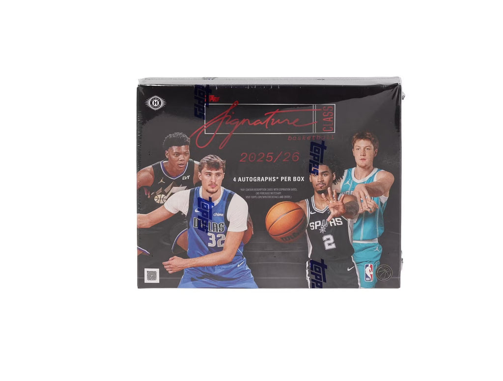 2025-26 Topps Signature Class Basketball Jumbo Box