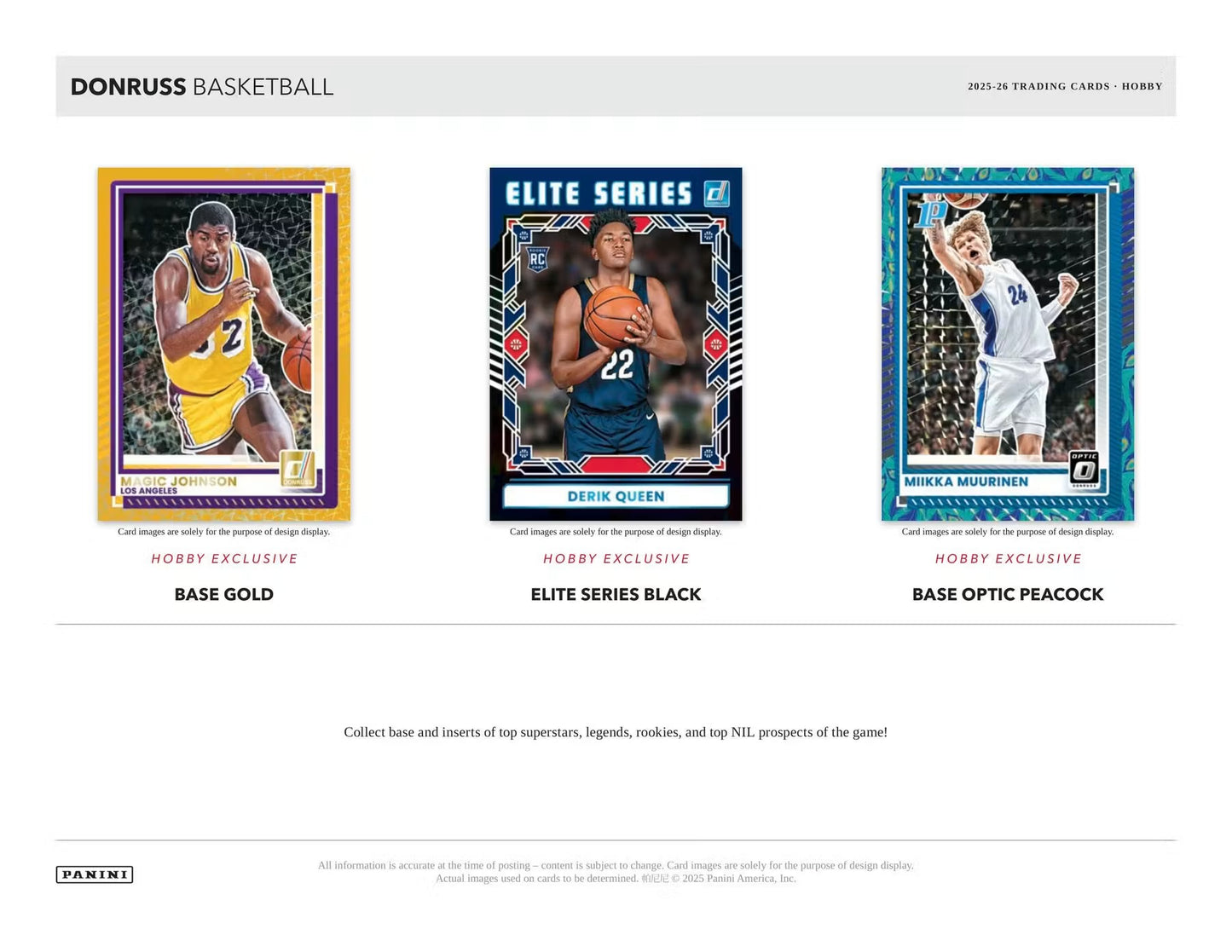2025-26 Panini Donruss Basketball Hobby Box